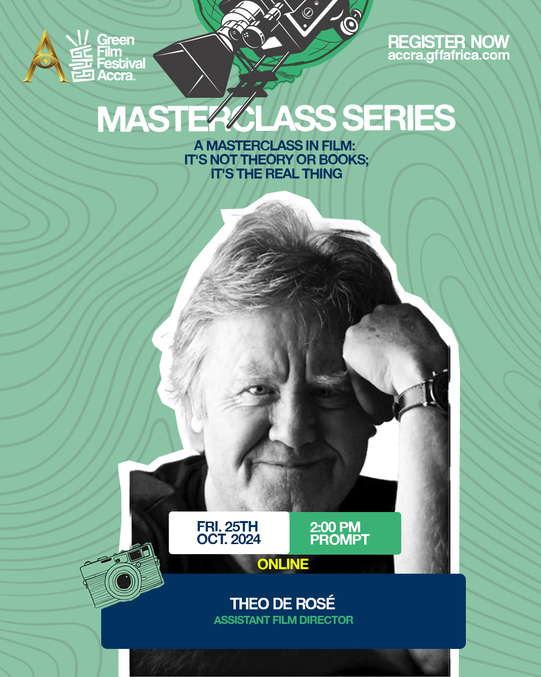 A MASTERCLASS IN FILM - IT'S NOT THEORY OR BOOKS; IT'S THE REAL THING 